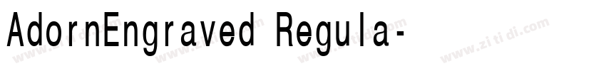 AdornEngraved Regula字体转换 AdornEngraved Regula字体转换